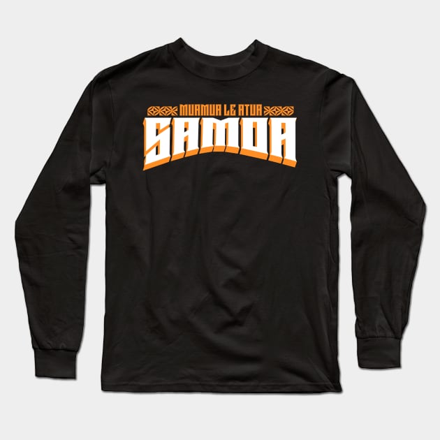 Samoa, Muamua le Atua Long Sleeve T-Shirt by EndStrong